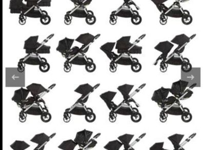 Double buggy Baby jogger city select