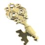 Giant Vintage brass key wall decor Image 5