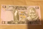 2 Kwacha Zambia UNC