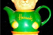 Vintage Harrods Ceramic Teddy Bear Teapot