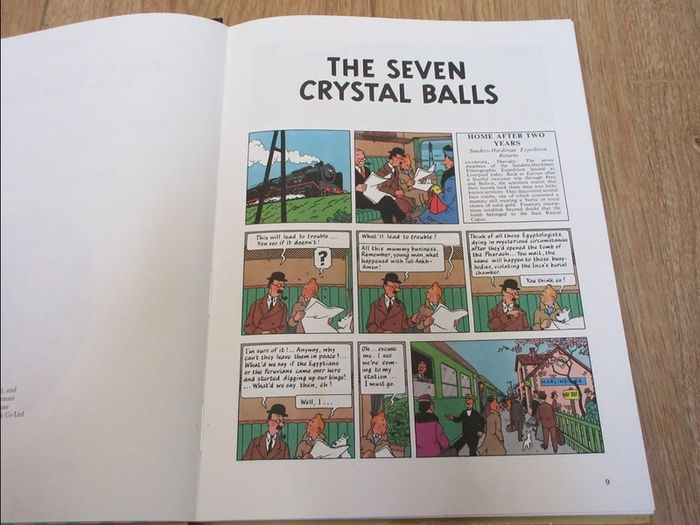 The Making of Tintin In the World of the Inca The Seven Crystal Balls Prisoners of the Sun Plus full colour section on how these two Adventures came into being By Herge