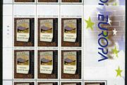 2003 Ireland Europa Posters Commemorative  Sheetlets Plate 1A1A1A1A Mint Never Hinged (MNH)
