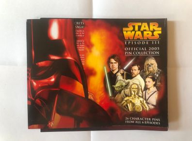 Star Wars Episode III 2005 Pin Collection Complete Set