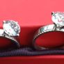 Silver plated sterling silver 925 ring/band Image 2