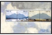 2008 Ireland Ireland Series Paul Henry Landscapes 1876-1958 Commemorative Stamps Booklet Pane Mint Never Hinged (MNH). Hibernian HP182d.