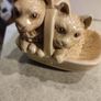 SylvaC Cats in a Basket, Cheeky Cute Figurine, No 1296 Image 5