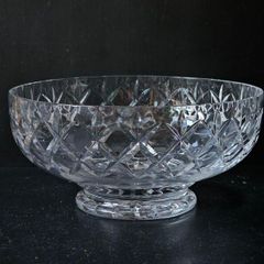 Crystal Footed Bowl