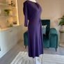 Brand-New Ladies Purple Dress from L.K. Bennett London. Size UK 8 / EU 36 Image 9
