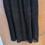 M&S Pleated  Black Skirt With  Lace Sections.   S.12.(40)  B.N.W.T. Image 2