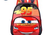 Disney Cars Lightning McQueen 3D Mini Schoolbag Kids Cartoon Stereoscopic Schoolbag Backpack Bag Fashion Kawaii Schoolbag Kids