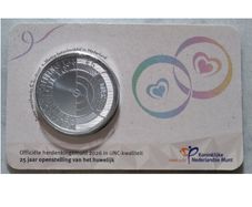 Netherlands 5 Euro Uncirculated Coin 2026 - 25 Years Equal Marriage