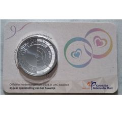 Netherlands 5 Euro Uncirculated Coin 2026 - 25 Years Equal Marriage