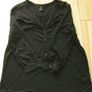 ladies black lightweight blouse size small/8 to 10 Image 6