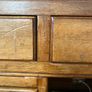 Mid-Century Hardwood Executive Desk Image 9