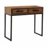 Solid Wood Console Table 90cm  Modern Hallway, Entryway  Computer Desk Image 7