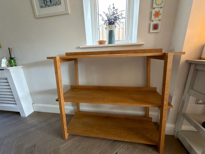 oak console