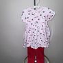 Girls Pink & Red Hello Kitty Dress & Leggings from Primark Age 9-12 months / EU 74cm Image 4
