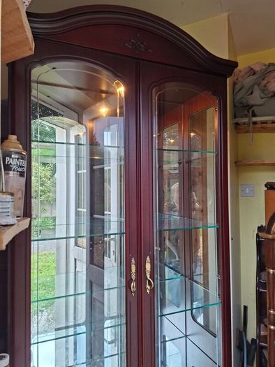 Corner Display Cabinet, Kitchen or Sitting Room.