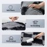 Rugs Living Room 160x230cm- Fluffy Shaggy Area Rugs for Bedroom - Large Anti Slip Carpet - Washable Modern Floor Carpets Image 3