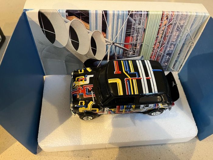 Mini Cooper Beaubourg 1/25 Year 1978 ultra rare Polistil