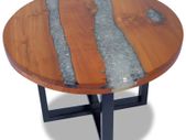 Coffee Table Teak Resin 60 cm