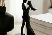 Minimalist Couple Figure - Modern Home Decor Sculpture