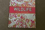 Wildlife adult colouring book
