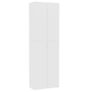 Office Cabinet White 60x32x190 cm Chipboard Image 2