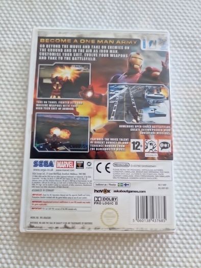 Iron Man Ironman Nintendo Wii Games Original