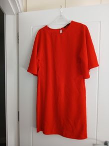 ZARA red dress