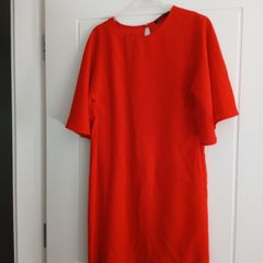 ZARA red dress