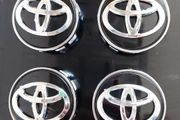 4 x Toyota Centre Caps (62mm) FREE POST