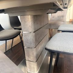 grey kitchen table