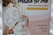 Manual breast pump
