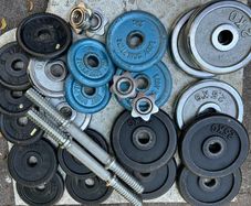 weights and bars