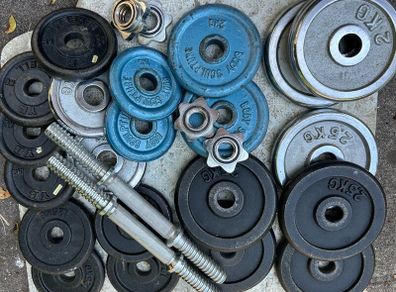 weights and bars