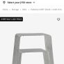 JYSK UDBY chrome pedestal / bed table Image 4