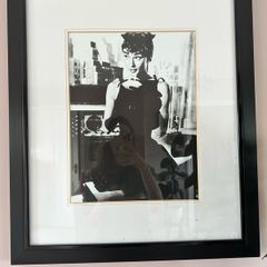 Beautifully framed Audrey Hepburn Portait