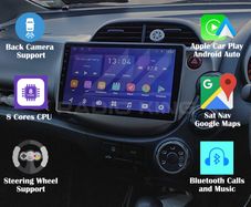 Premium Carplay Honda Fit Android Auto Stereo