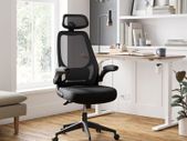 Office Chair, Ergonomic Desk Chair, Office Chairs with Adjustable Headrest, Armrests, Lumbar Support, High Back Office Chair, Computer Chair