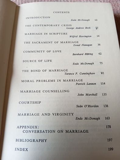 The Meaning of Christian Marriage 1963 Enda McDonagh