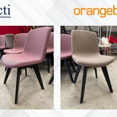 24 x Orangebox Cubb Chairs - Grade A