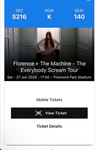 florence + the machine thomond seated