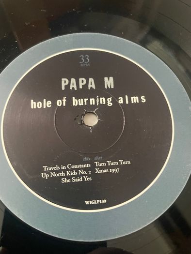 Papa M  (Dave Pajo / Slint / Arial M) - Hole Of Burning Alms