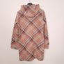 Kew 159 Vintage Orange Beige Plaid Toggle Duffle Coat 12UK/40EU Image 10