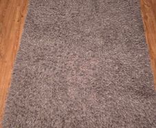large silver/grey rug