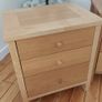 Set of 2 Bedside Lockers Tables Image 5