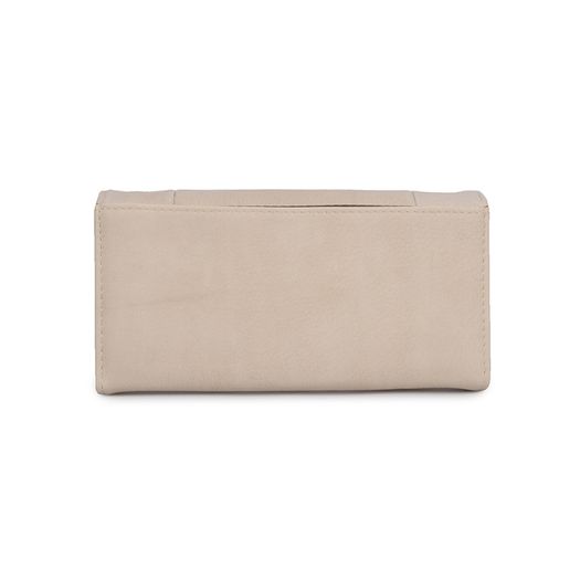 New Stylish Beige - Vintage Female Metal Wallet Card Holder