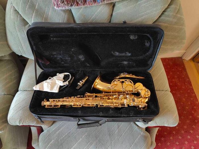 Alto Saxophone - Complete with Case & Accessories