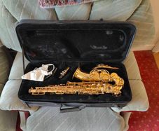 Alto Saxophone - Complete with Case & Accessories